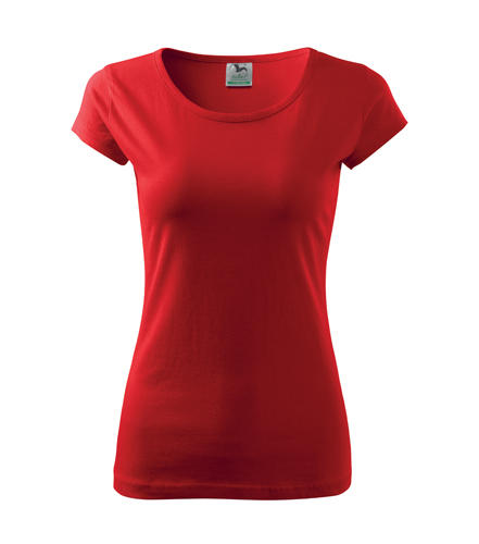 Malfini Pure damen-T-shirt 150g/m2, rot