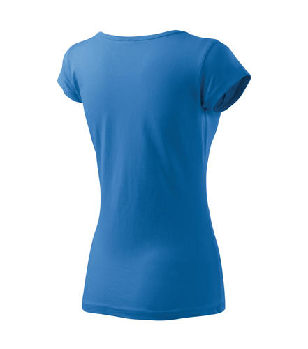 Malfini Pure damen-T-shirt, hellblau, 150g/m2