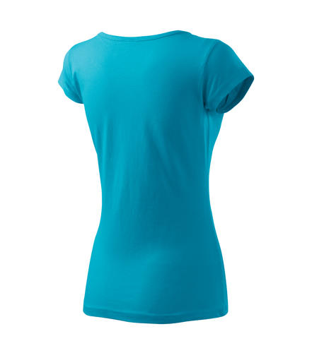 Malfini Pure damen-T-shirt, türkis, 150g/m2