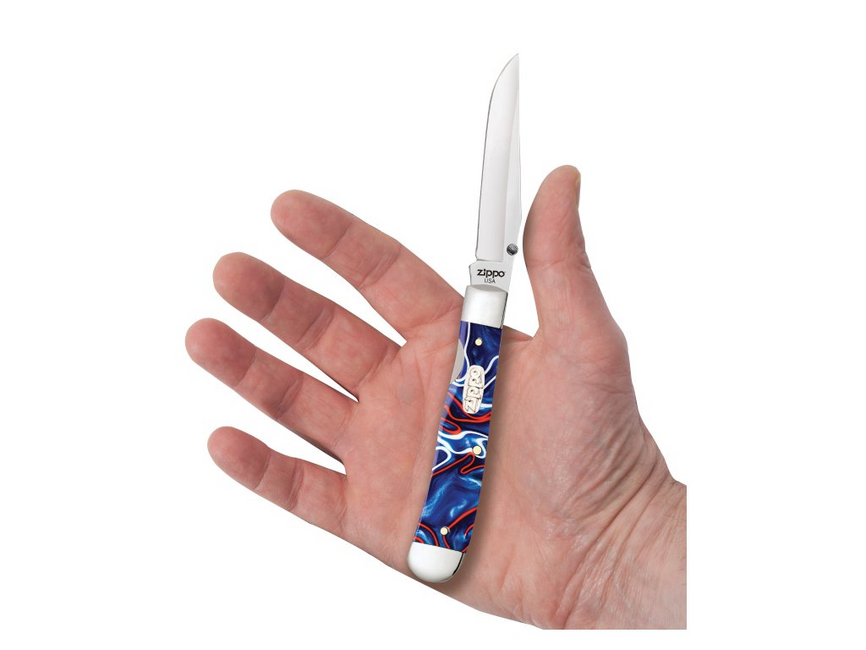 Zippo Trapperlock Folding Knife, Multicolor