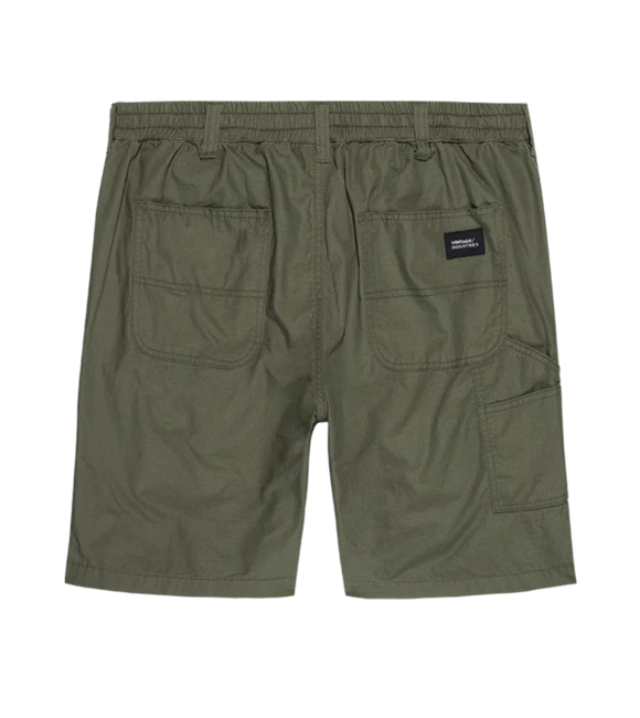 Vintage Industries Worker Cargo-Shorts, olive drab
