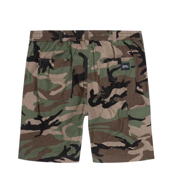 Vintage Industries Worker Cargo-Shorts, woodland