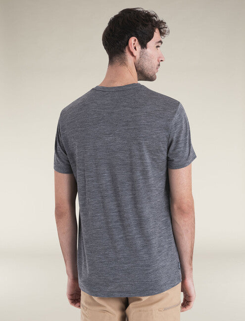 Icebreaker 150 Tech Lite III men's merino short sleeve T-shirt , grau