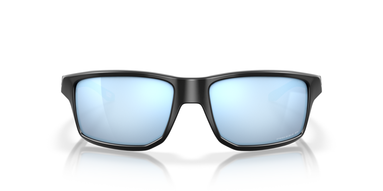 Oakley GIBSTON Sonnenbrille mit Rahmen Matte Black und mit Dias Prizm Deep Water Polar 61