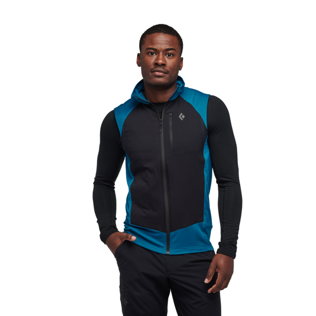 Black Diamond Coefficient Lt Hybrid vest, kingfisher-schwarz