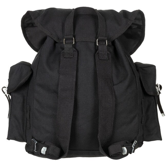 MFH BW-Rucksack, schwarz, Segeltuch