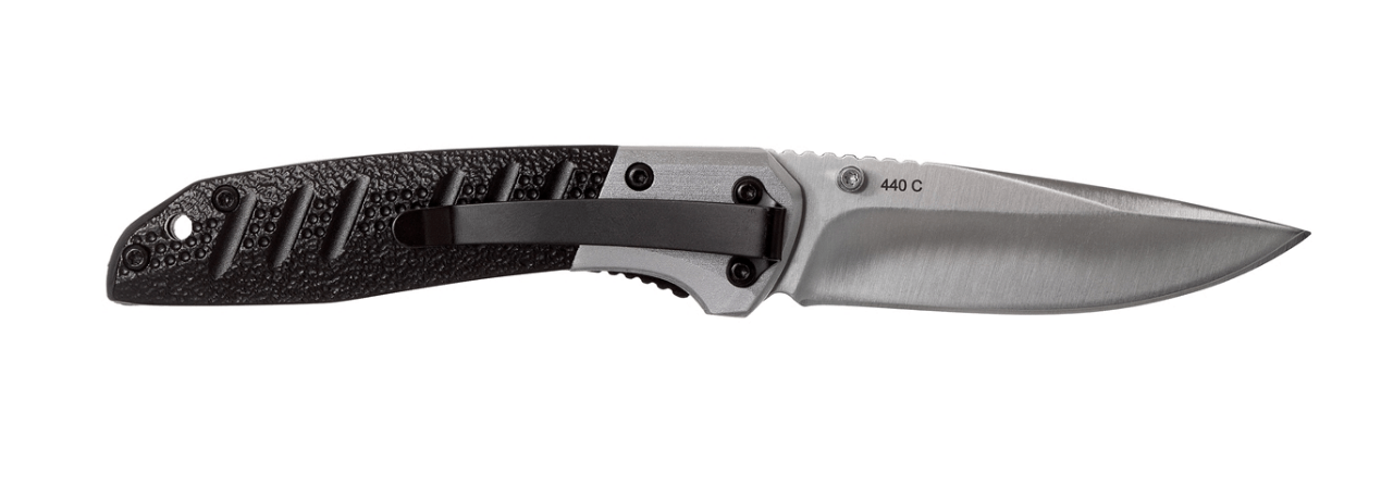 BÖKER Magnum Advance PRO EDC Thumbstud taschenmesser 8 cm, schwarz, aluminium