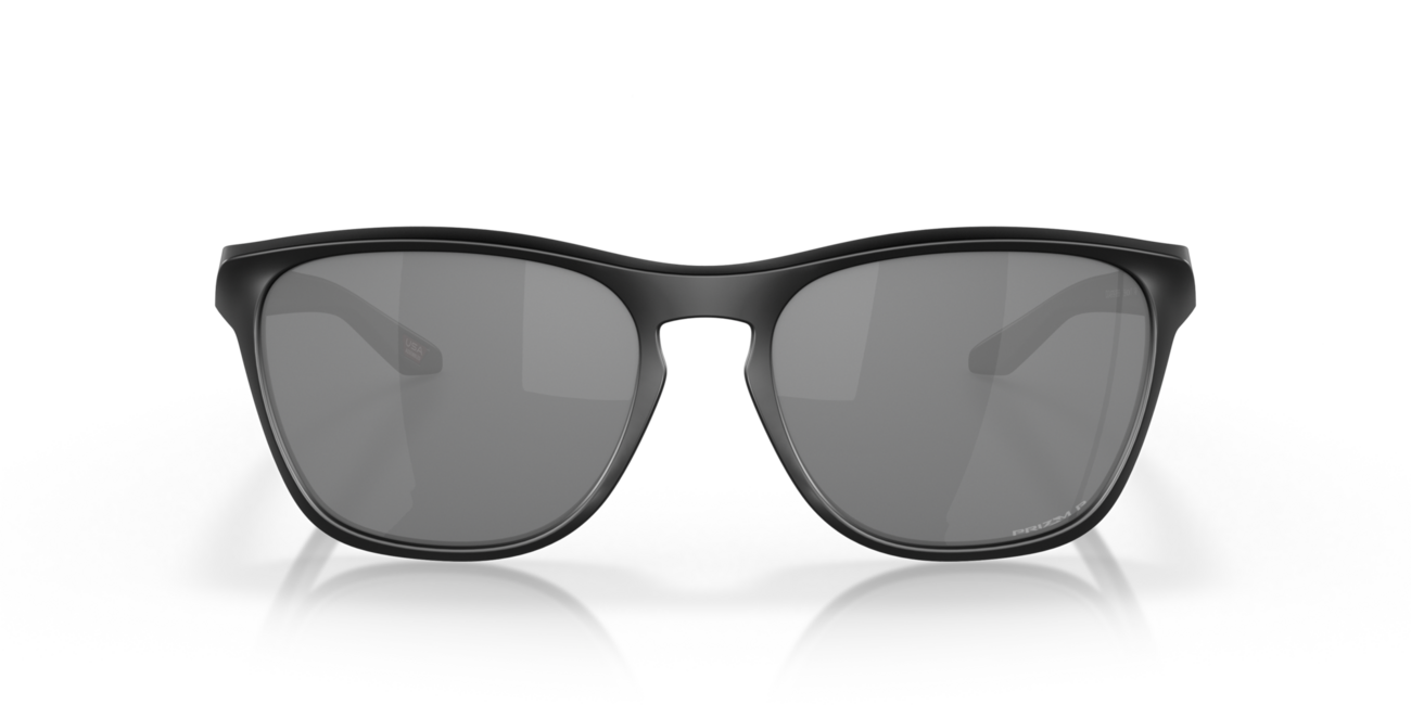 Oakley MANORBURN Sonnenbrille mit Rahmen Matte Black und mit Dias Prizm Black Polarized 56