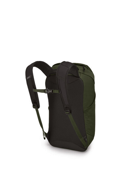 OSPREY FARPOINT FAIRVIEW TRAVEL DAYPACK, gopher green