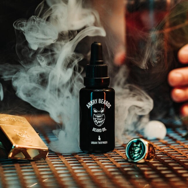 ANGRY BEARDS Urban Twofinger Bart- und Schnurrbartöl 30 ml