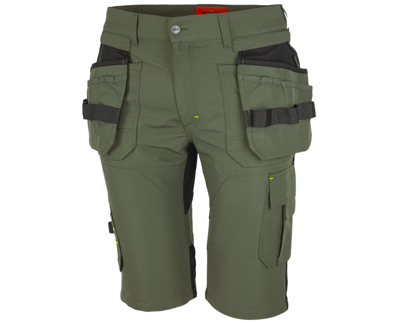 BENNON EREBOS Arbeitsshorts, grün/schwarz