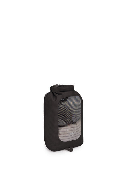 OSPREY Dry Sack 6 W/WINDOW, schwarz