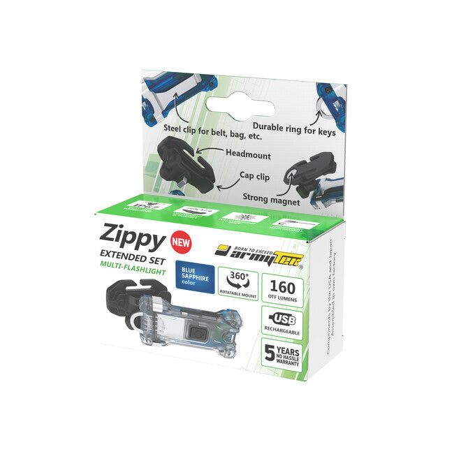 ArmyTek Zippy WR ES sada prenosneho svetla, blau