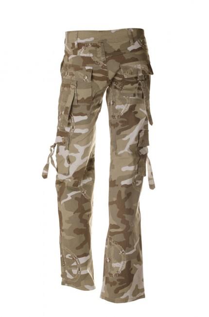 O&T Damenhose Olivia, maskacove bledo-braun