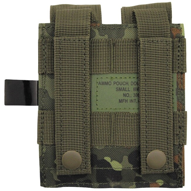 MFH Doppel-MOLLE-Holster, BW-Tarnfarbe