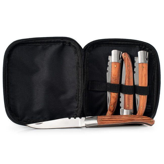 GSI Outdoors Rakau Steakmesser-Set