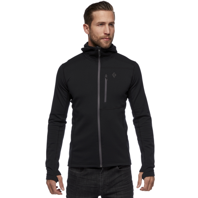 Black Diamond Coefficient herren Sweatshirt, schwarz