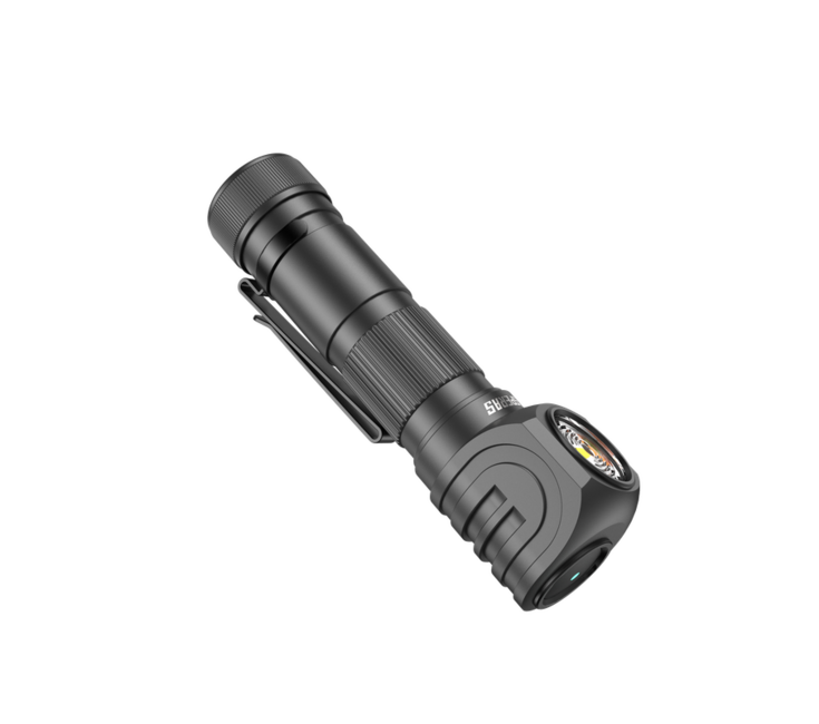 Speras SH18 wiederaufladbare stirnlampe schwarz
