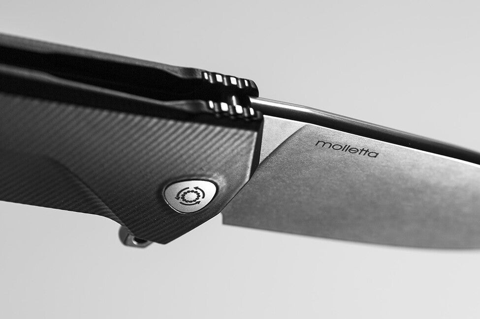 Lionsteel Sleipner KUR MT sehr robustes taschenmesser mit klinge