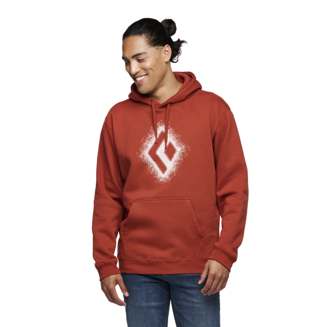 Black Diamond Chalked Up 2.0 herren-Kapuzenpullover, burnt sienna