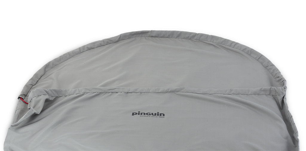 Pinguin Liner Mummy sanitäreinlage für schlafsack grau 185cm