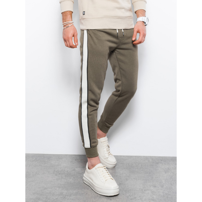 Ombre Herren- teplaky P865 - oliv