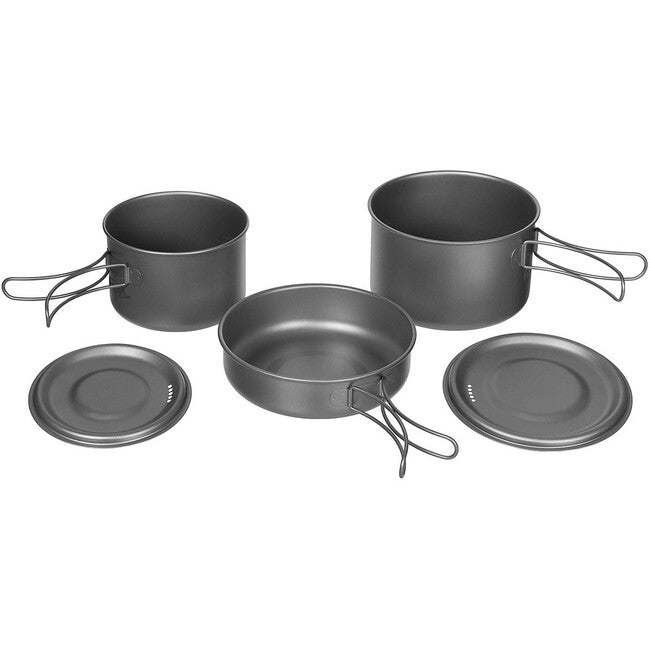 Fox Outdoor 5-tlg. Tischset, titan