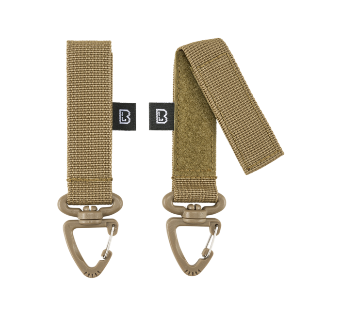Brandit MOLLE-Karabiner 2er Pack, Kamel