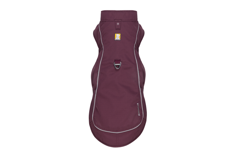 Ruffwear Fuse Jacke für Hund Übermantel, purple rain