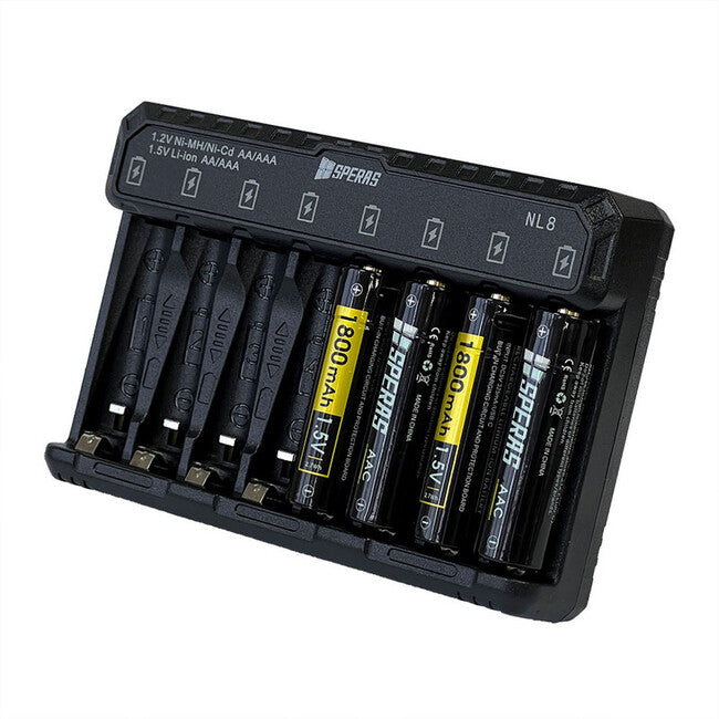 Speras NL8 Batterieladegerät