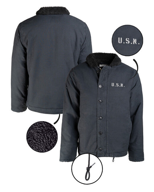 Mil-Tec N-1 us navy deck jacket dk.blau
