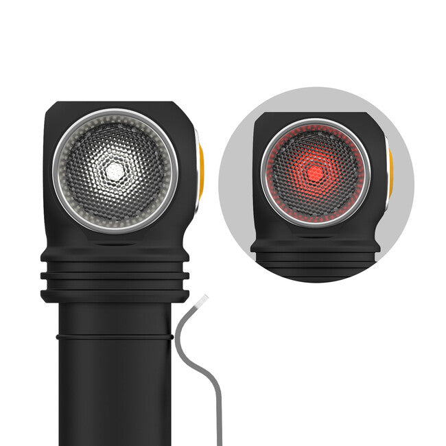 ArmyTek Wizard C2 stirnlampe mit magnethalterung 1100 lm batterieleistung 3 h 65 g , weiße und rote led