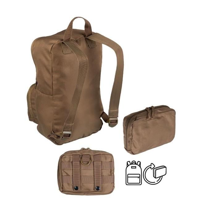Mil-Tec Assault ultra kompaktny Rucksack, dark coyote 15l