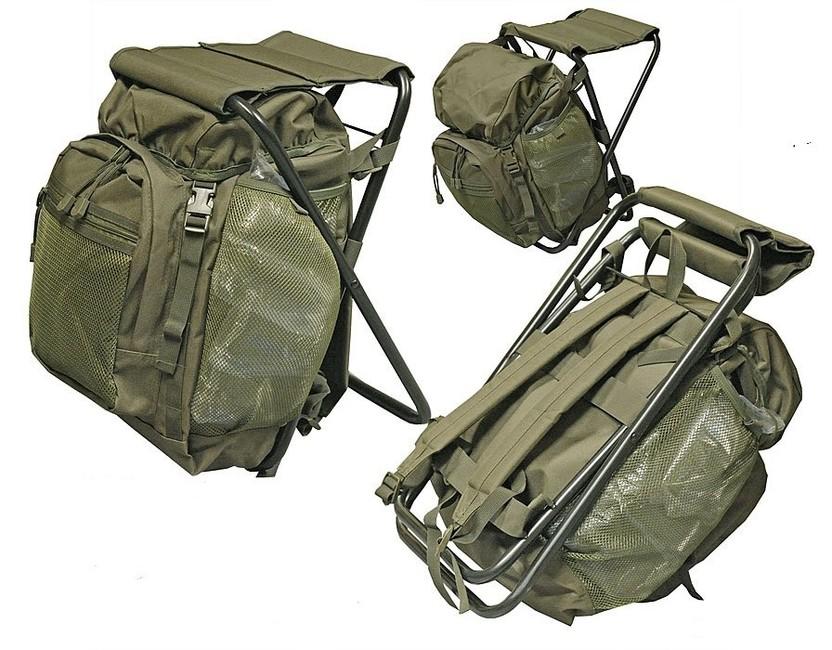 Mil-Tec Ansitzrucksack mit Hocker oliv 20 l