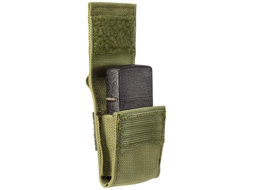 Zippo Green Tactical Fall + Schwarz Crackle Feuerzeug Set