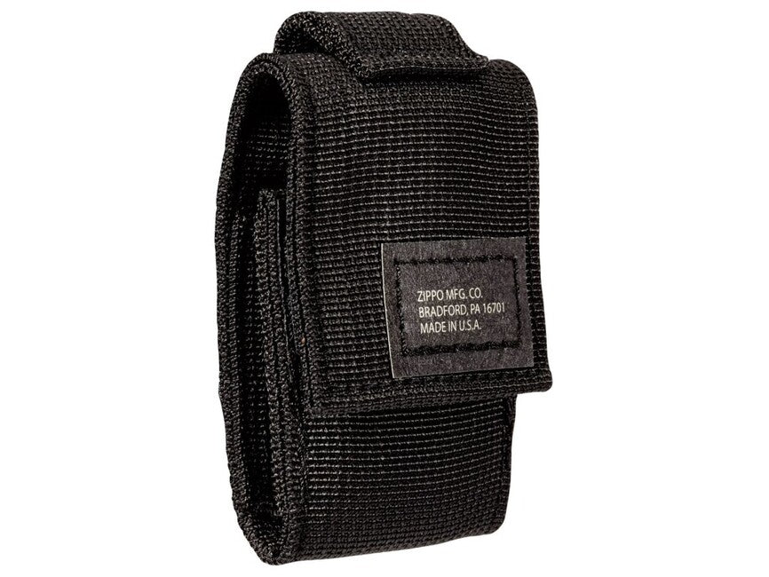 Zippo Black Crackle Tactical Case + Black Crackle Feuerzeug Set