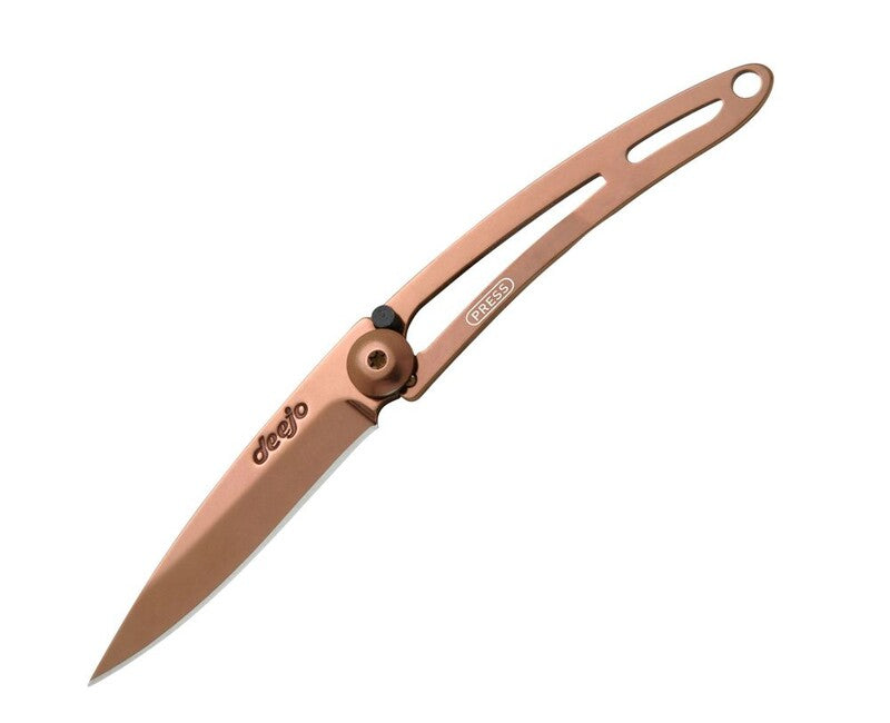 Deejo Klappmesser naked copper