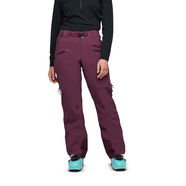 Black Diamond Recon Stretch Insulated damen-Hose, brombeere
