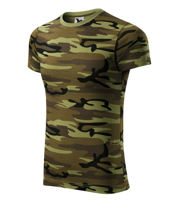 Malfini Camouflage Kurz-T-shirt 160 g/m2, grün