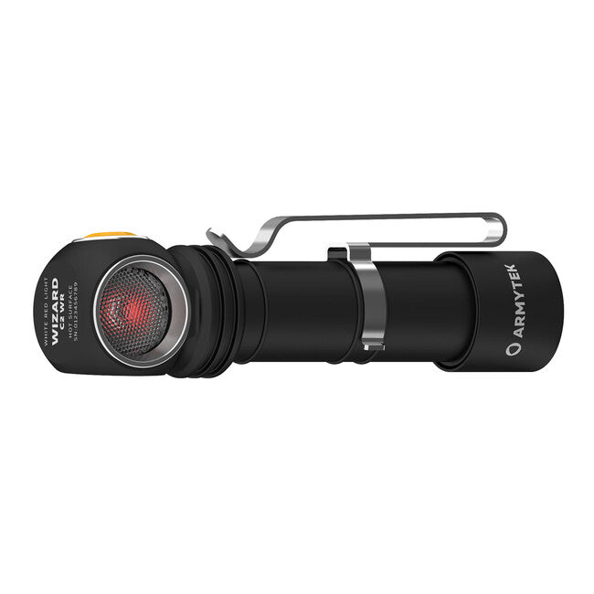 ArmyTek Wizard C2 stirnlampe mit magnethalterung 1100 lm batterieleistung 3 h 65 g , weiße und rote led