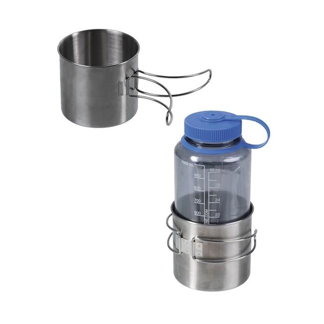 Mil-Tec Trinkbecher aus Edelstahl 600 ml