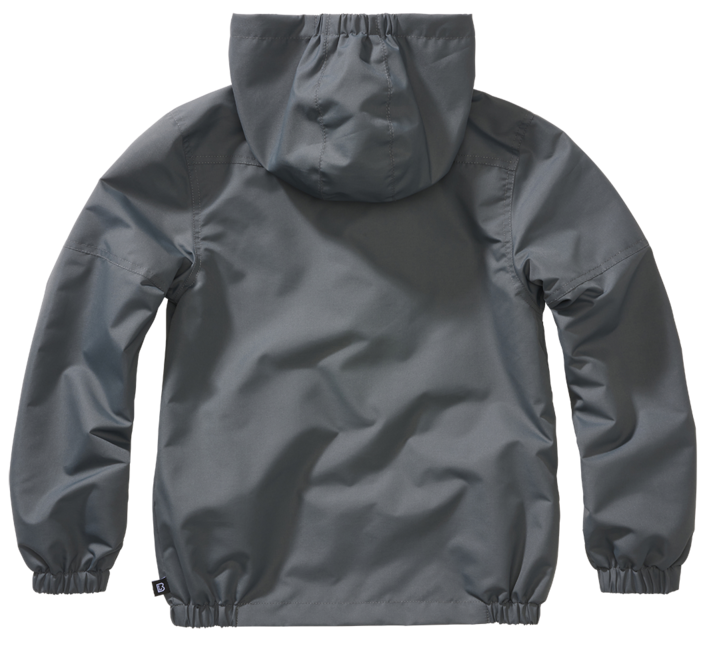 Brandit Kids Summer Frontzip Windbreaker jacke, anthrazit