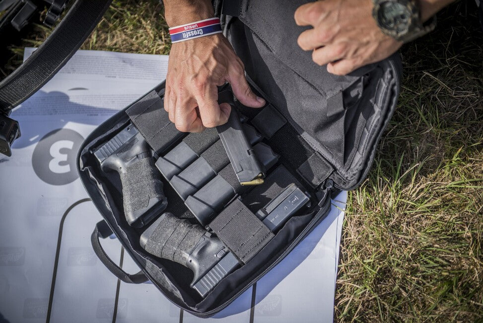 Helikon-Tex tasche für 2 Pistolen - Cordura - US Woodland