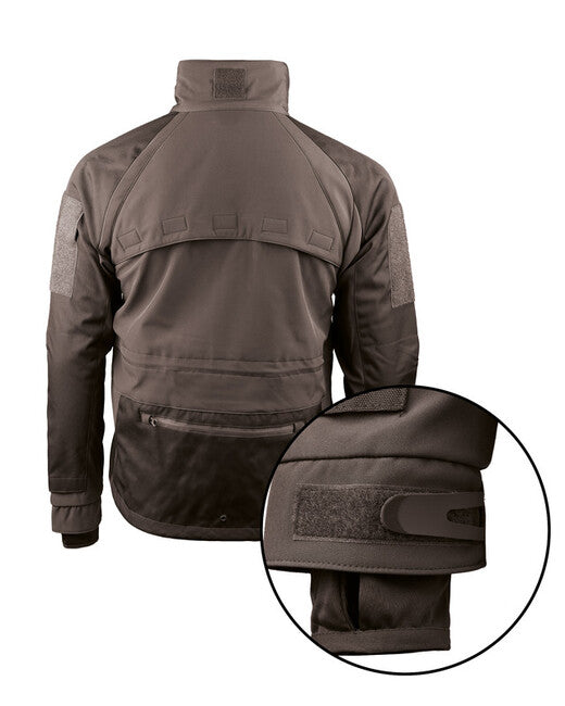 Mil-Tec softshell jacke plus schwarz