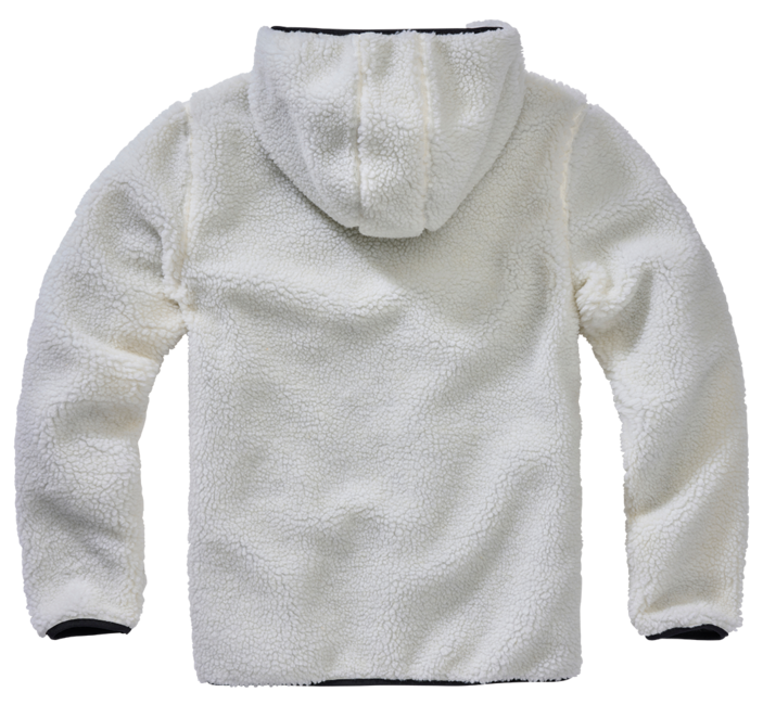 Brandit Teddyfleece Worker fleecepullover, weiß