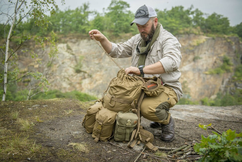 Helikon-Tex Defender Mk2 Hemd mit langen Ärmeln - PolyCotton Ripstop, schwarz