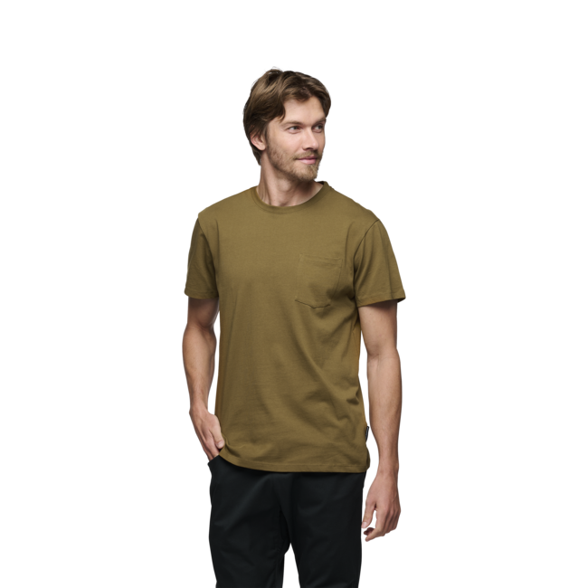 Black Diamond Project herren Kurzarm-T-shirt, dunkles Curry