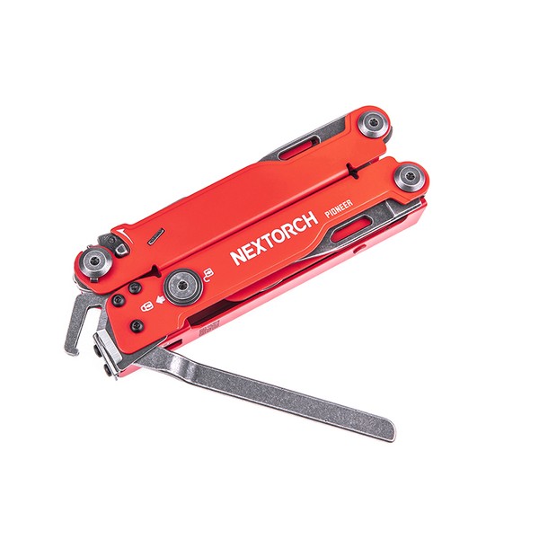 NexTorch® Pioneer MT20RE Multifunktionales Werkzeug rescue edition rot