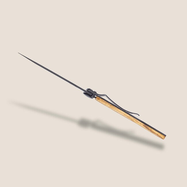 Deejo Tattoo Virgo schließmesser, black olive wood