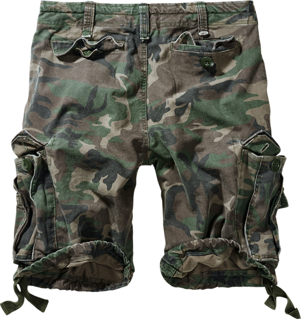 Brandit Vintage Shorts, woodland